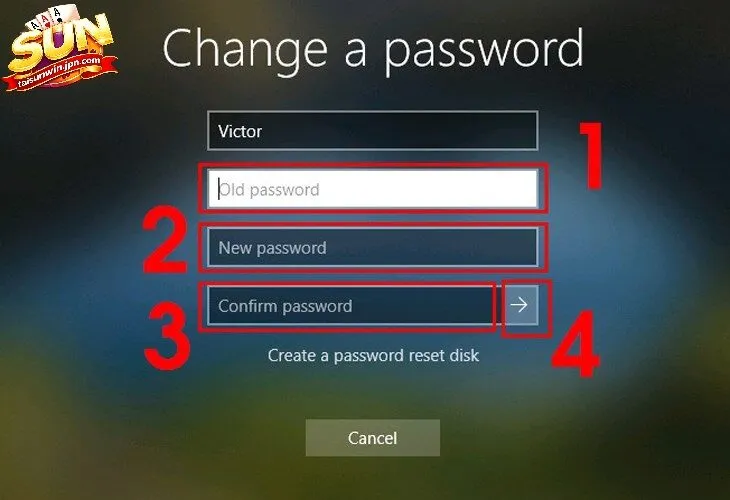 Các Lỗi Thường Gặp Khi Đổi Mật Khẩu Sunwin